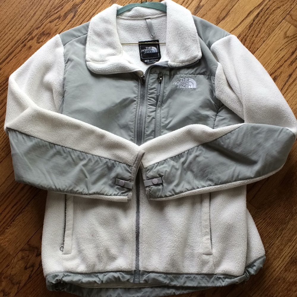 White North Face Denali Fleece Jacket